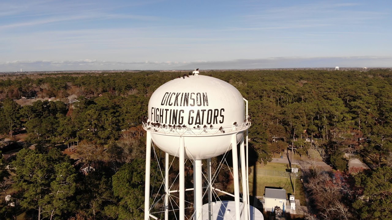 Dickinson, TX water tower