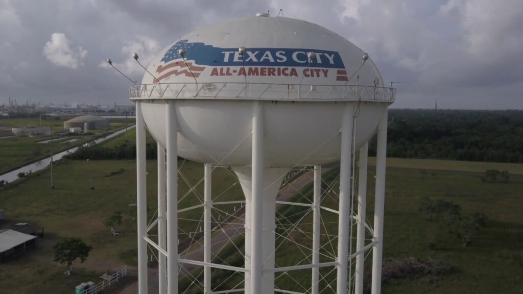 Texas City, TX water tower