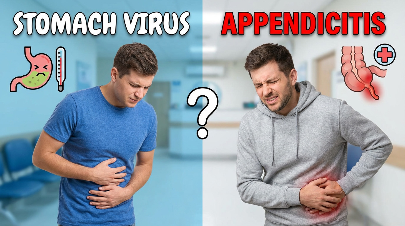 Stomach Virus Or Appendicitis